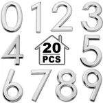 20 Pieces Mailbox Numbers 3D Door 0-9 -adhesive Inch Address Sticke.... Fixed Price $16.12.