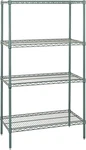 Quantum Storage Systems WR74-2454P Proform Wire Shelf Unit. Fixed Price $646.91.