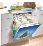 Alaza Christmas Tree Winter Snow Forest Dishwasher Cover Magnetic Sticker. Fixed Price $15.00.