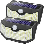 Waterproof Solar Lights With Motion Sensor - Brilliant 120 Led Design 2PACK. Fixed Price $26.65.