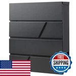 Decaller Large Capacity Mailbox Key Lock Wall Mount Metal Newspaper. Fixed Price $82.17.