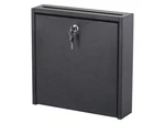 Safco Products 4258BL 12 3 In. Wall-mountable Interoffice Mailbox, Black. Fixed Price $76.00.