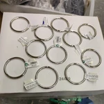 10 Hillman #321718, 2-1/2 In. Nickel Plated Welded Ring Qty. Fixed Price $18.99.