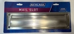 Mail Slot Schlage SC620B-619 11X2 Satin Nickel Finish 044074678659. Fixed Price $25.00.