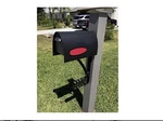Spira Mailbox Post Adapter Steel Black. Fixed Price $69.99.