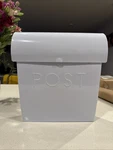 Nach Sylvia Euro Style Wall Mount Mailbox Post Gunmetal Grey UH-1001. Fixed Price $70.00.