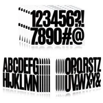 288 Pieces 18 Sheets Letter Stickers,self Adhesive Vinyl Waterproof Mailbox N.... Fixed Price $20.87.