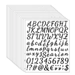 Elane 1296 Pcs 16 Sheets Letter And Number Stickers,waterproof. Fixed Price $10.29.