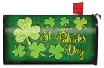 Lucky Shamrocks Mailbox Cover Standard Size. Fixed Price $12.00.