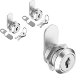 2 Pack Cabinet Locks With Keys, 5/8" Cam Keyed Alike, Mailbox Secur.... Fixed Price $15.99.