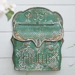 Big Fortune Wall Mount Mailbox House Outside Vintage Metal Door Anti. Fixed Price $78.14.
