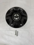 American Outlaw Flat Matte Black 17" Wheel Only Rim Hub Cover Center Cap 5260-17. Fixed Price $69.00.