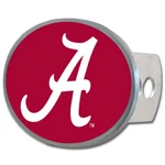 Alabama Crimson Tide Oval Metal Hitch Cover Class And Iii. Fixed Price $19.00.