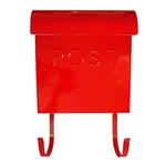 Mailboxes For Outside Wall Mount, 12 11.2 4.5 Inch Mounted Red Post. Fixed Price $69.62.