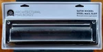 New! Architectural Mailboxes Brand Satin Nickel Slot MS00SNAM. Fixed Price $22.99.