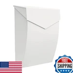 Nach Mailboxes For Outside Wall 4.8 10 13 Inch White Mounted. Fixed Price $76.80.