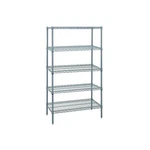 Quantum WR86-2172GY-5 Nsf Shelf Gray Epoxy Wire Shelving Starter Kit 72" .... Fixed Price $1061.26.