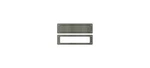 Deltana MS211U15A Mail Slot 13-1/8" With Interior Frame Antique Nickel. Fixed Price $78.60.