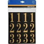 Hillman In. Gold Vinyl Self-adhesive Number Set 0-9 32 Pc (6-PACK). Fixed Price $14.93.
