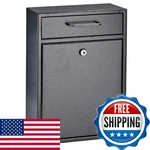 Boss 7413 High Security Steel Locking Wall Mounted Mailbox-office Comment. Fixed Price $132.19.