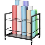 Uimoso Blueprint Storage Rack 20 Slots Mobile Roll File Holder For Architectural. Fixed Price $35.99.