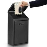 Diggoo Secure Wall-mounted Mailbox For Outside, Rust-proof Steel Postbox With.... Fixed Price $39.42.