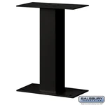 Salsbury Standard Pedestal - Bolt Mounted For Mail Package Drop Black. Fixed Price $229.27.