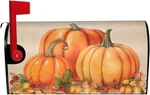 Autumn Fall Pumpkin Mailbox Cover, Thanksgiving Waterproof 25.1" Lx 21" Magnet. Fixed Price $23.74.