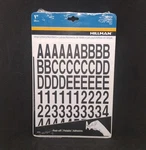 Hillman 847212 1-INCH Die-cut Letters/numbers Kit, Black. Fixed Price $9.00.