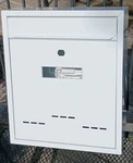 Large Wall Mount Mailbox W/key Lock Capacity - Iron Drop Letterbox. Fixed Price $80.00.