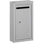 Salsbury Slim Surface Mounted Letter Box With Commercial Lock Aluminum. Fixed Price $313.76.
