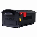 Patriot Large Post-mount Mailbox, Black Plastic GMB515BAM. Fixed Price $66.67.