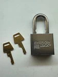 American Padlock Series 5260 Serial Number YNFZ5 Five Pin Cylinder W/ Keys. Fixed Price $40.00.