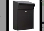 Qualarc Alx-bwp Allux Series Bjorn Parcel Box In Black Wall Post Mount. Fixed Price $119.00.