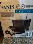 Architectural Mailboxes 6200B-10 Oasis Jr. Locking Post Mount Mailbox, Black. Fixed Price $74.99.