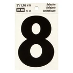 Hy-ko 3" Reflective Number 8 (10 Pcs.). Fixed Price $14.85.
