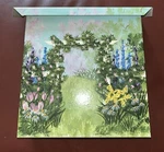 Handpainted (gallant 98) Garden Floral Mailbox Wall Mount. Fixed Price $49.00.