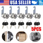 5 Pack Cabinet Lock Set Toolbox Safe Drawer Rv Camper Replacement W/key. Fixed Price $10.58.