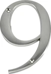Distinctions By 843329 4-INCH Brushed Nickel Flush-mount House Number. Fixed Price $12.99.