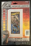 Jurassic World Park Party Door Poster 2.25' X Feet Plastic Universal Studio. Fixed Price $18.99.