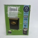New Unopened Gibraltar Wall Mount Security Mailbox Slot Medium Bronze Brass. Fixed Price $23.98.