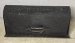Antique Art Deco Vtg Mcm Heavy Steel Wall Mount Mailbox Emblem Swinging Door. Fixed Price $62.97.
