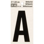 Hy-ko Vinyl In. Reflective Adhesive Letter, RV-25/A Pack Of 10. Fixed Price $14.01.
