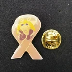 Uk Miss Piggy Breast Cancer Pink Ribbon Jim Henson The Muppets Show #2. Fixed Price $24.95.