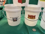 5 Oliver / Minneapolis - Bucket Miniature Tractor Farm Machinery. Fixed Price $100.00.