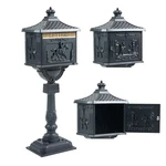 Heavy Duty Postal Security Cast Aluminum Vertical Pedestal. Fixed Price $148.79.