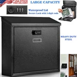 Delivery With Coded Lock Wall Mounted Security Metal Mailbox Lid. Fixed Price $66.43.