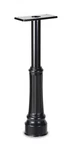 Architectural Mailboxes 7507B Basic Post With Decorative Cover Black. Fixed Price $201.39.