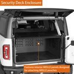 Security Deck Enclosure Lockable Storage Cargo Fit 2021-2026 Ford Bronco 4-DOOR. Fixed Price $269.99.