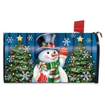 Briarwood Lane Candy Cane Snowman Mailbox Cover. Fixed Price $15.95.